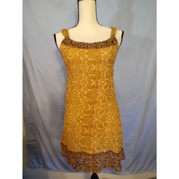 Papilion Boho Mini Summer Dress - Picture 1 of 8